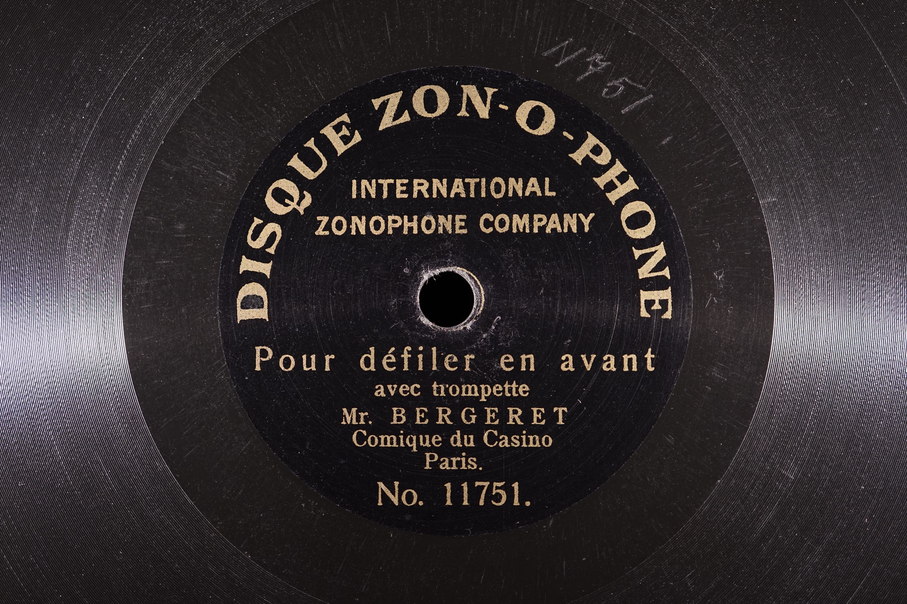 Photo du disque ou cylindre en question
