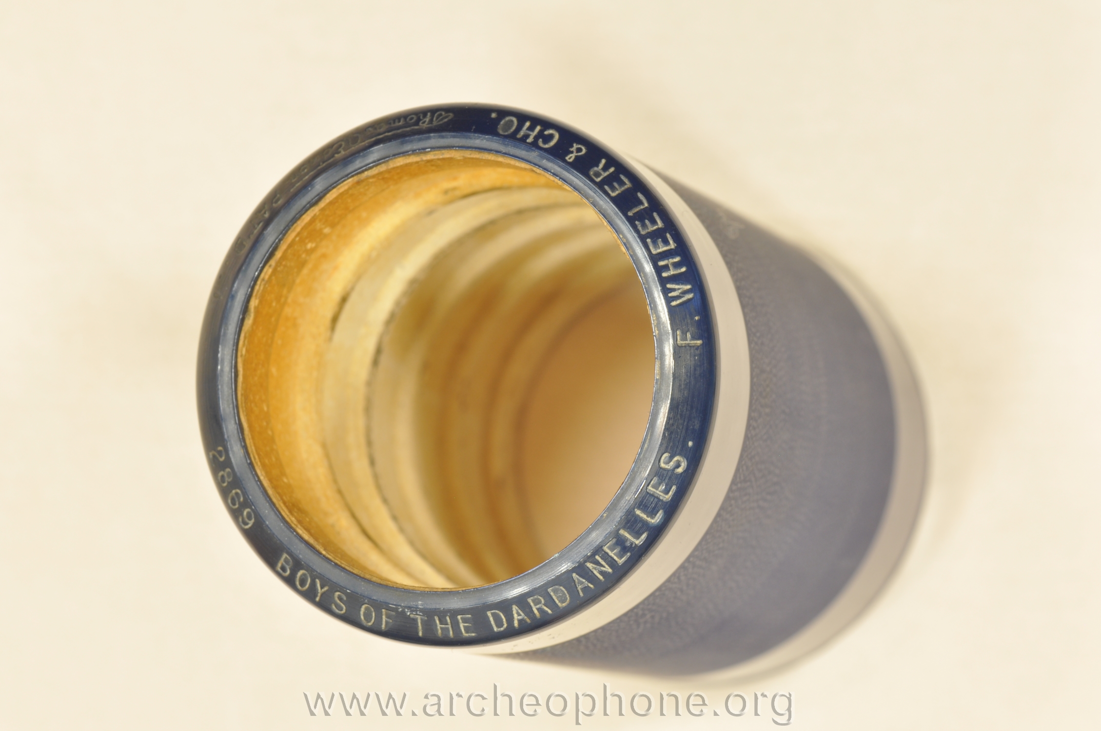 Photo du disque ou cylindre en question