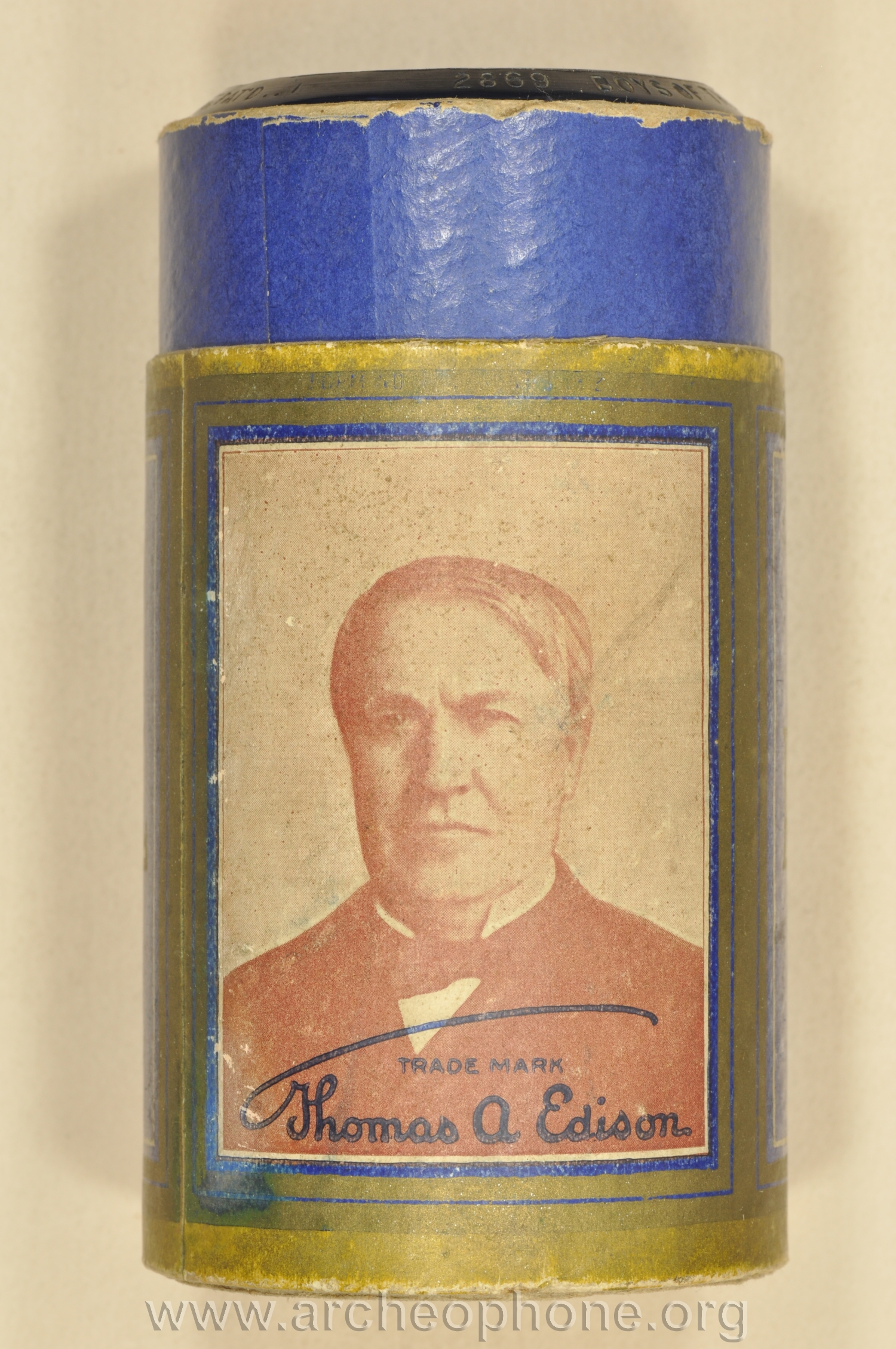 Photo du disque ou cylindre en question