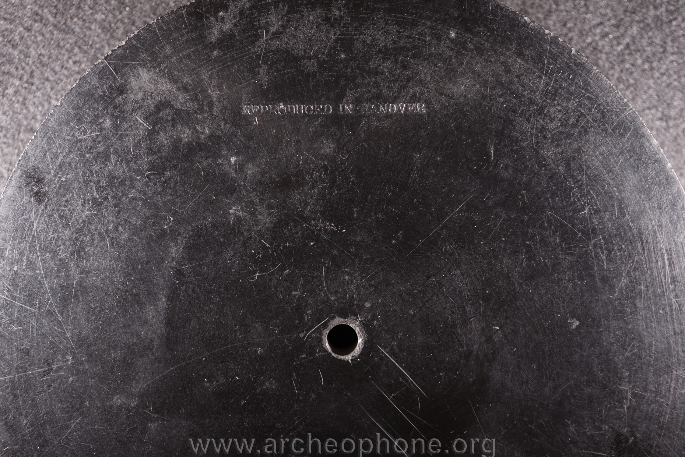Photo du disque ou cylindre en question