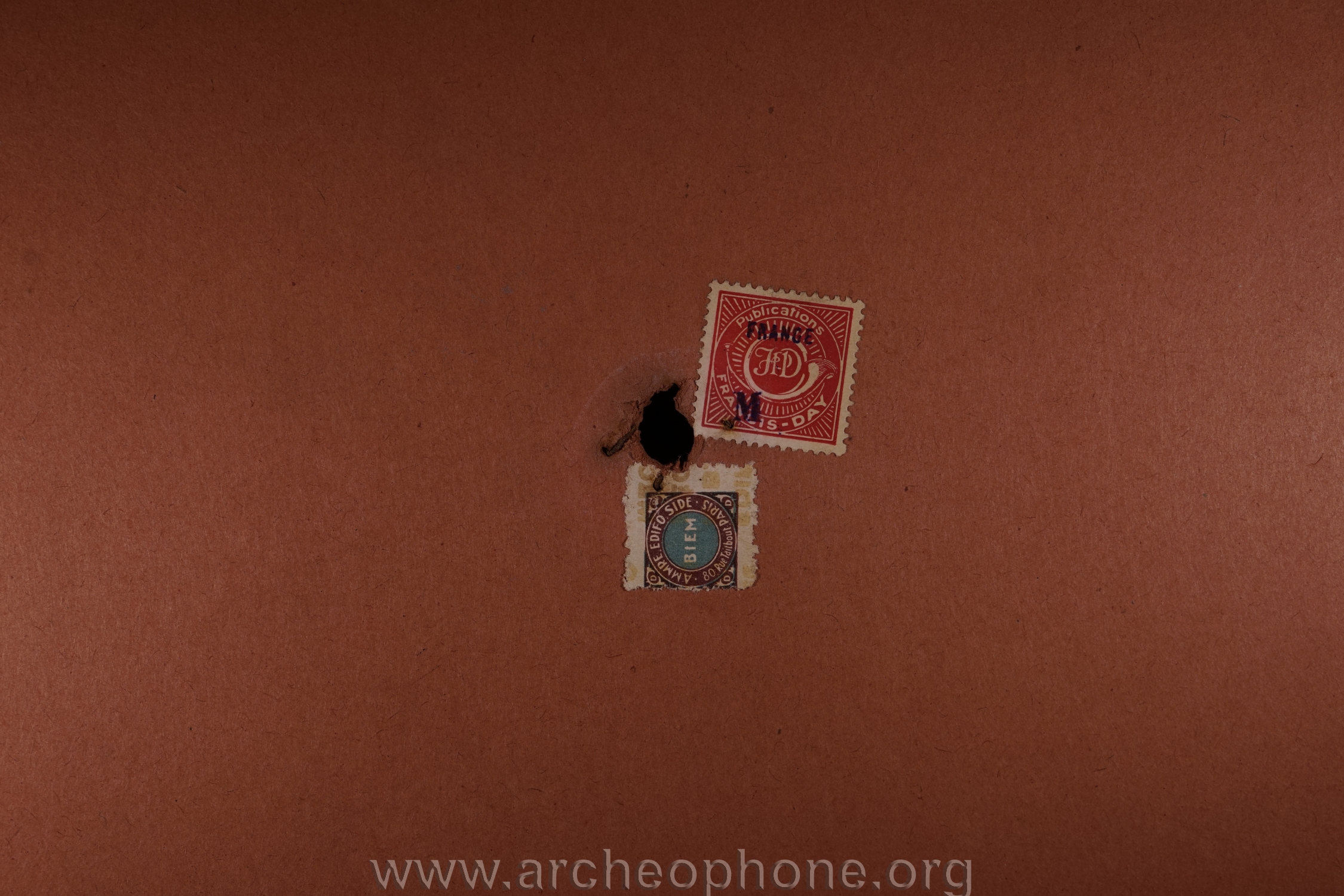 Photo du disque ou cylindre en question