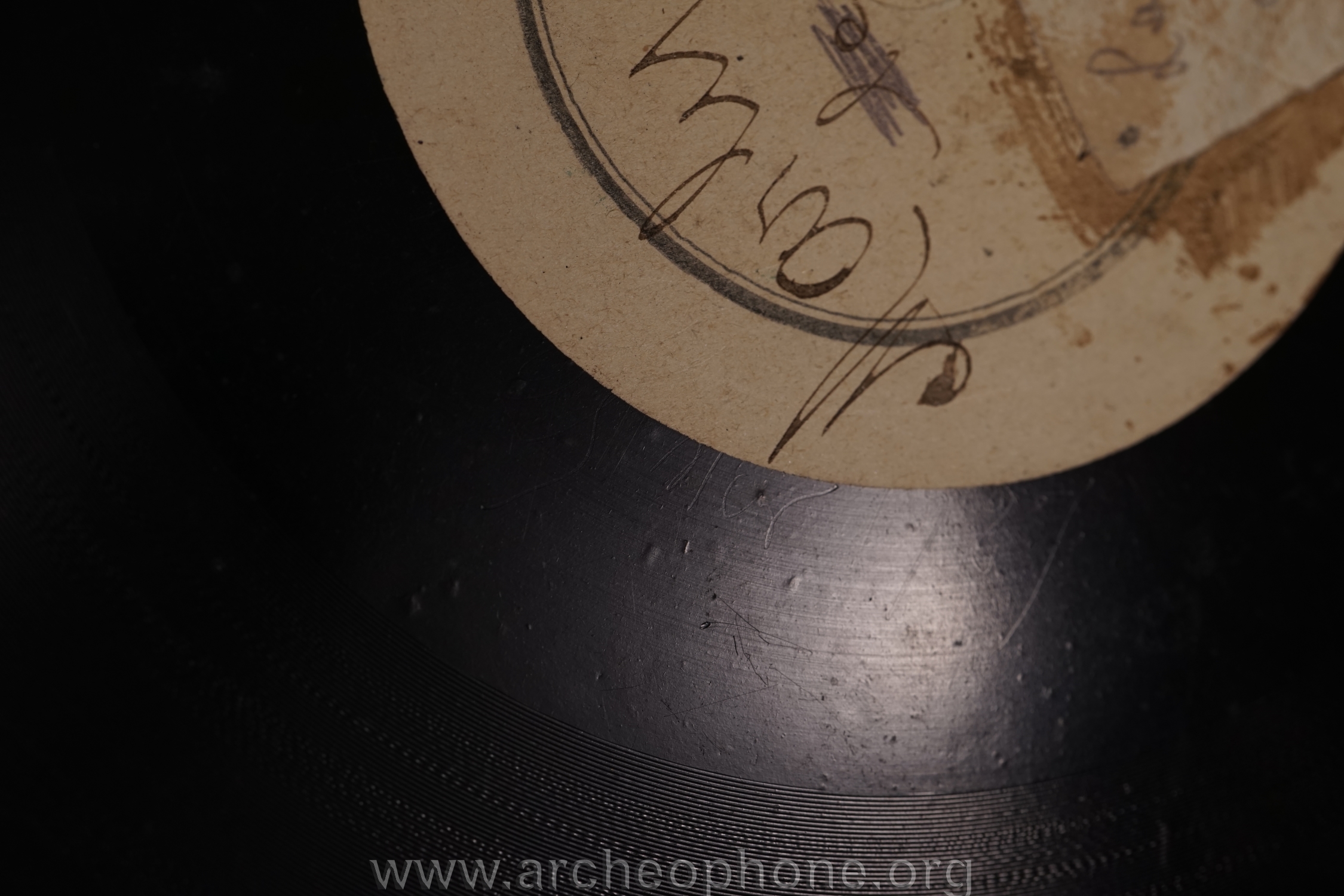 Photo du disque ou cylindre en question