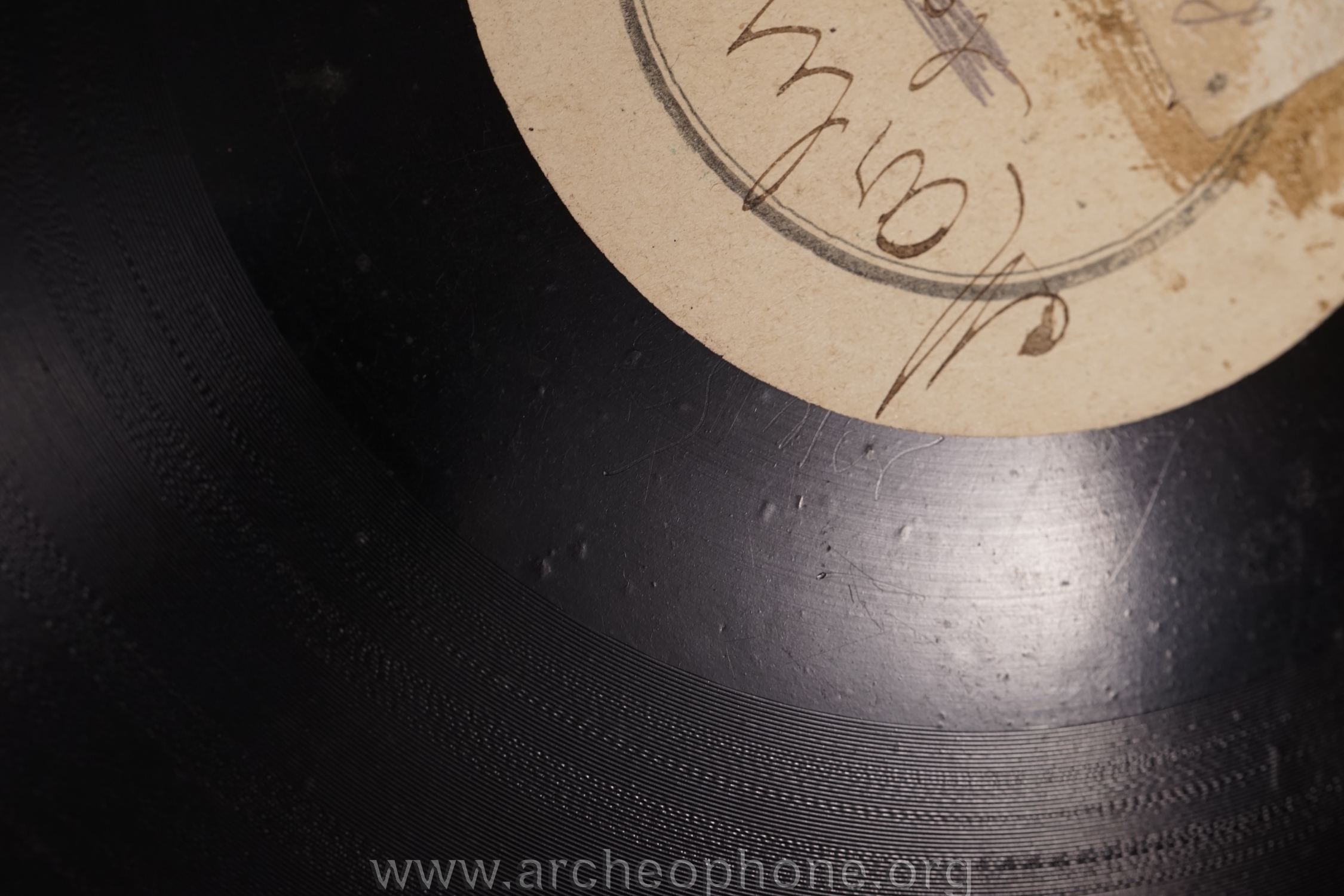 Photo du disque ou cylindre en question