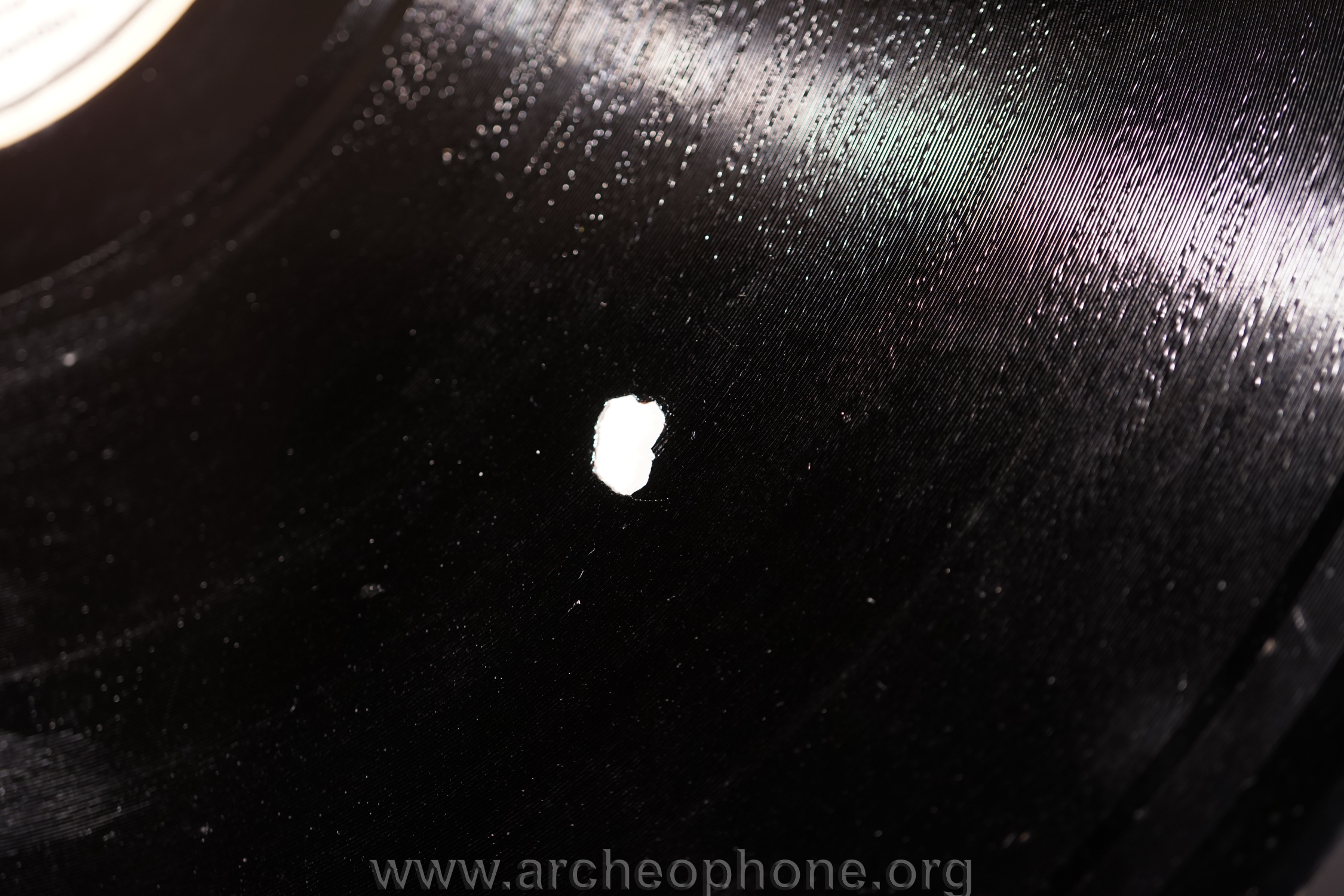 Photo du disque ou cylindre en question