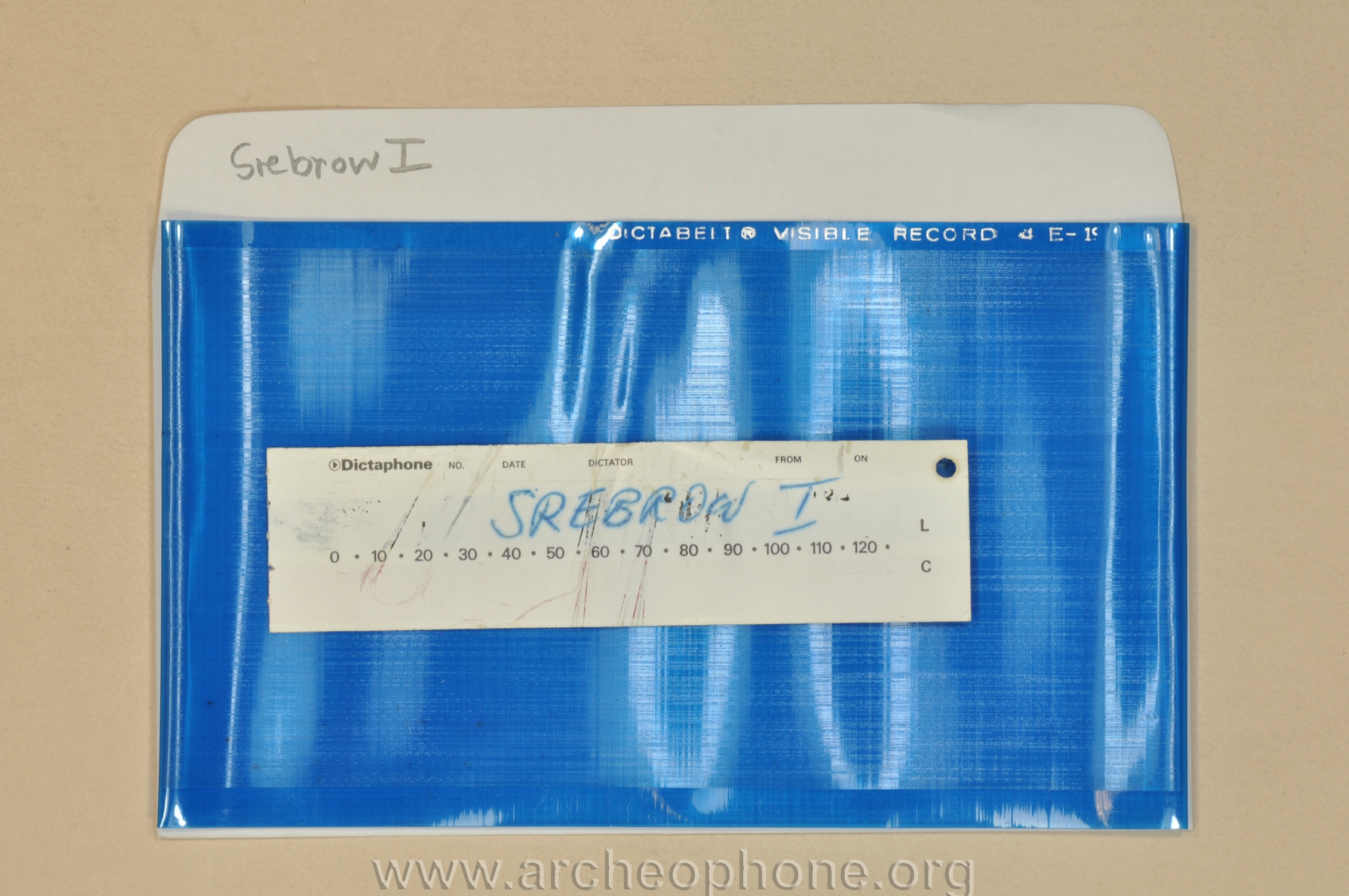 Photo du disque ou cylindre en question