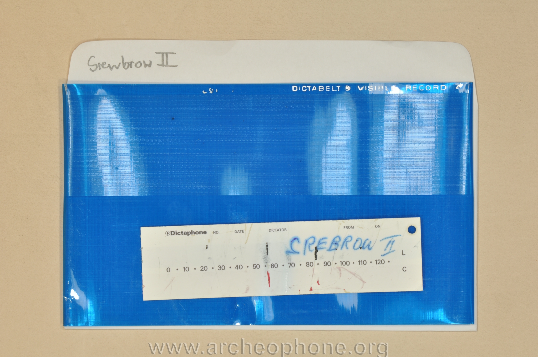 Photo du disque ou cylindre en question