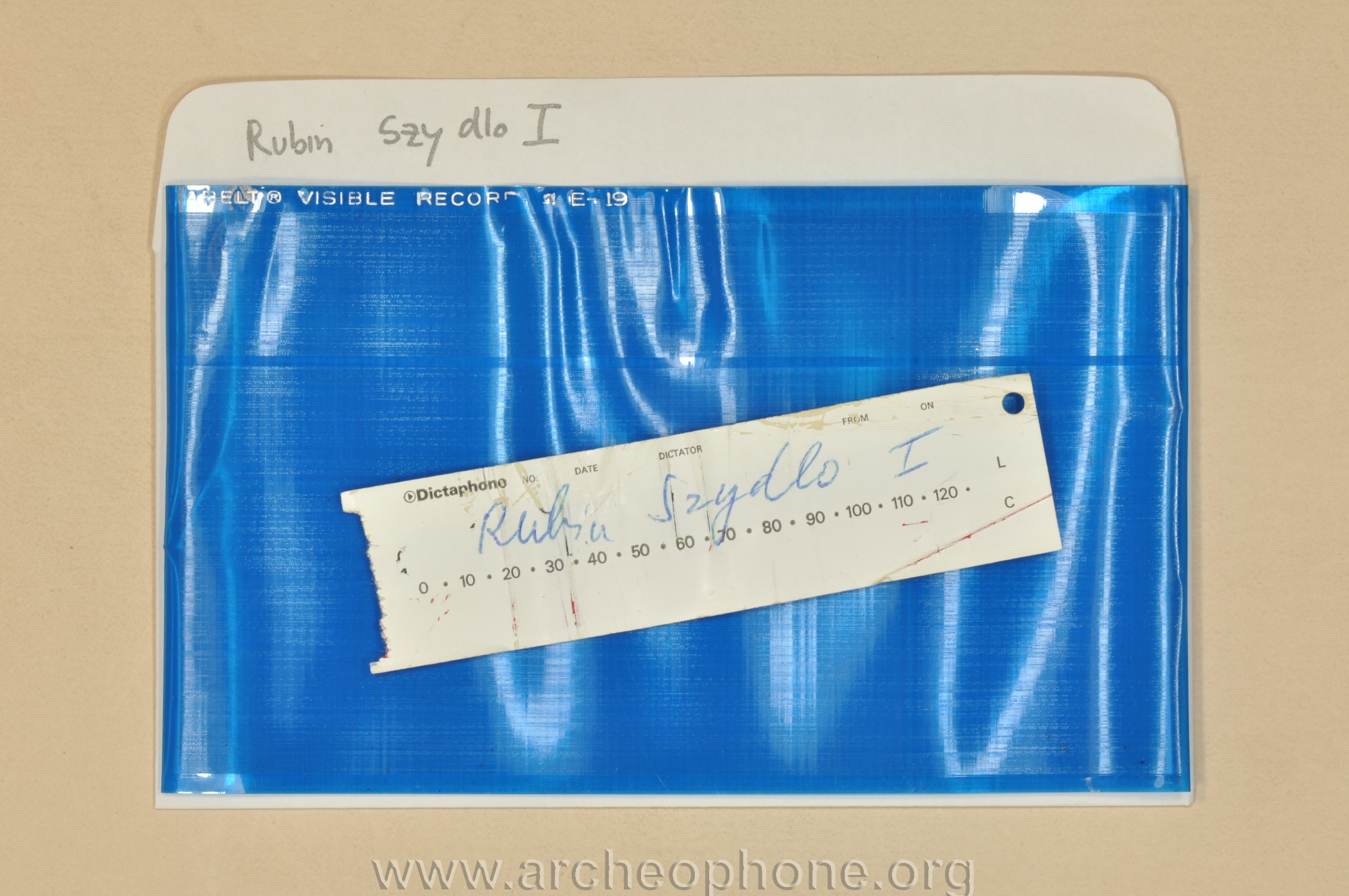 Photo du disque ou cylindre en question