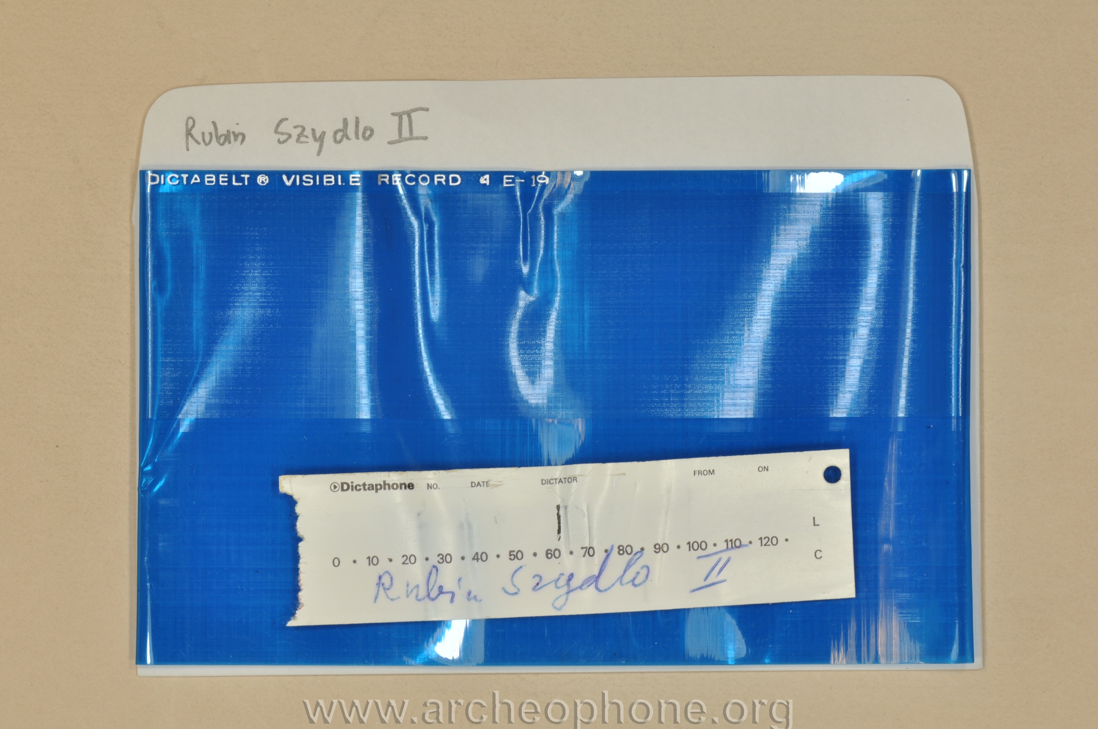 Photo du disque ou cylindre en question