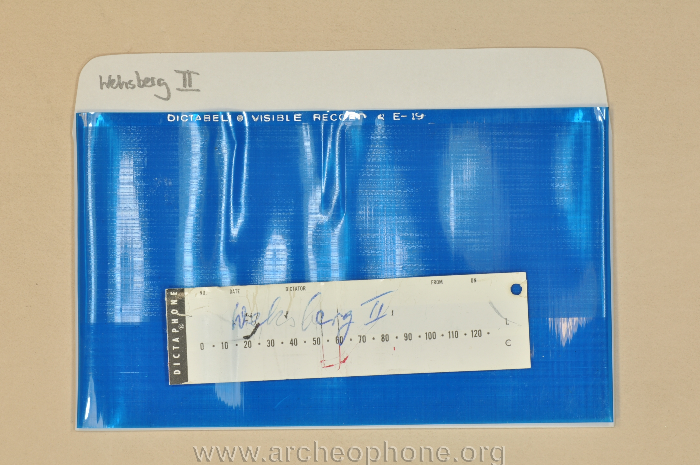 Photo du disque ou cylindre en question