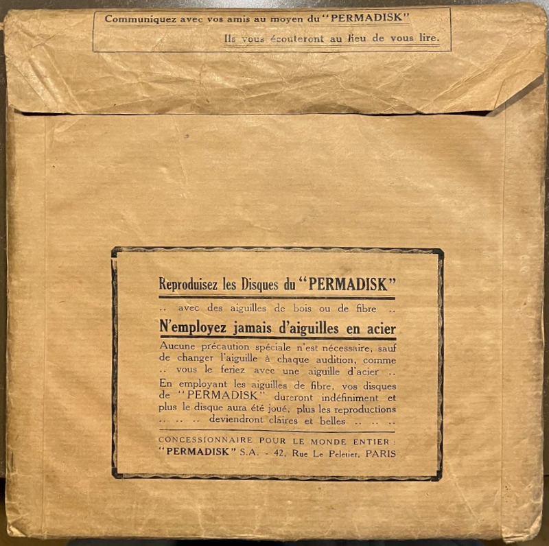 Photo du disque ou cylindre en question