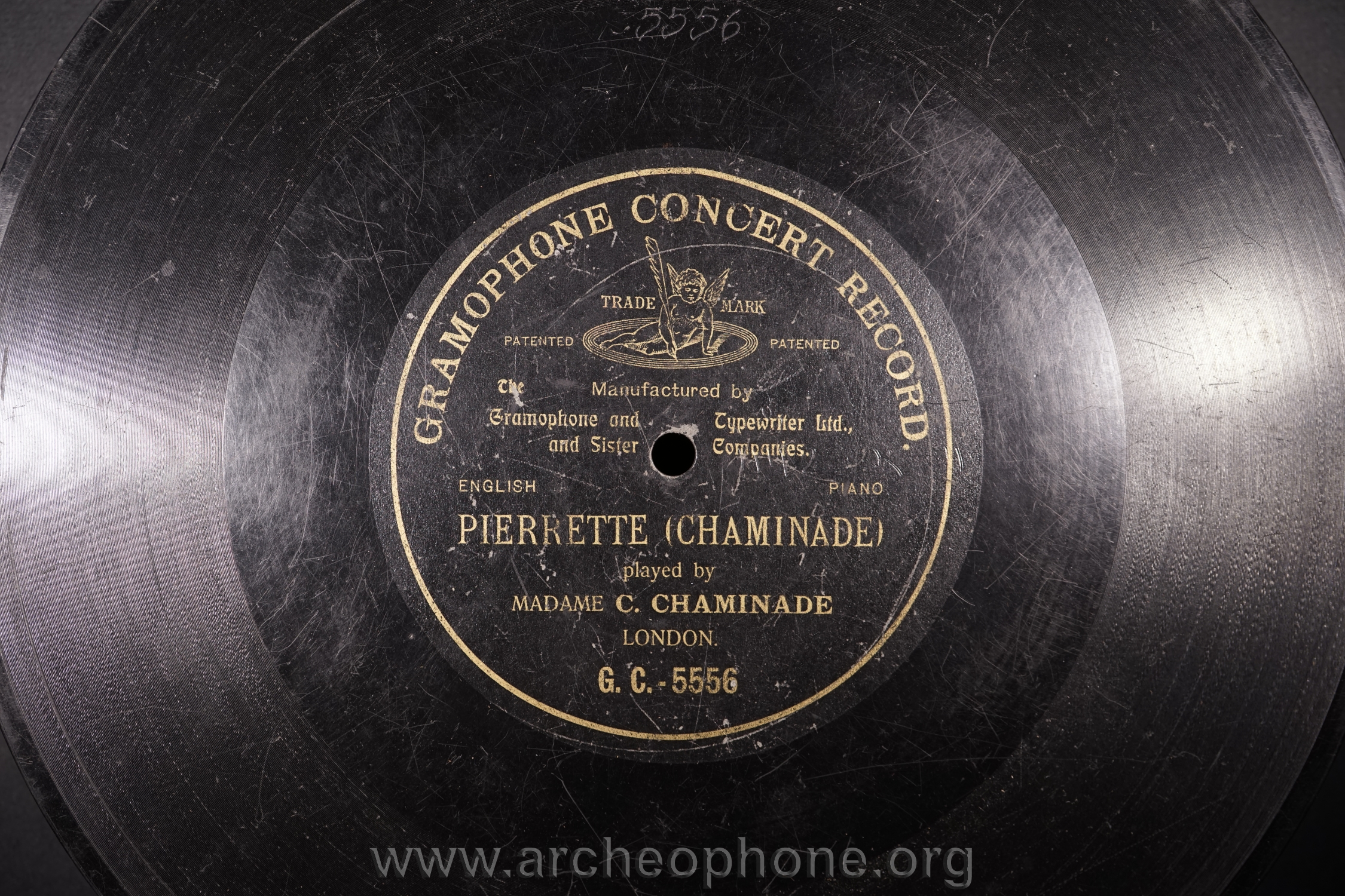 Photo du disque ou cylindre en question