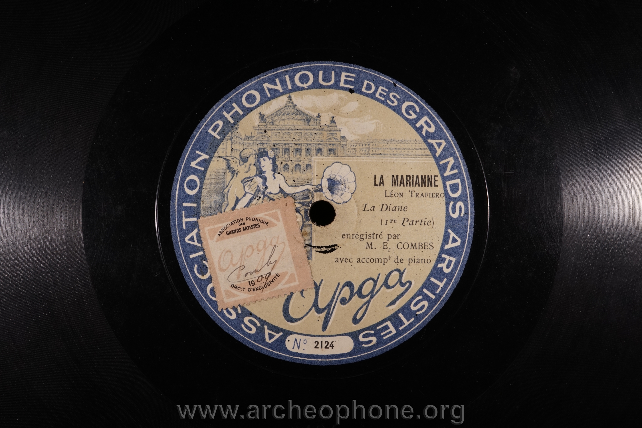 Photo du disque ou cylindre en question