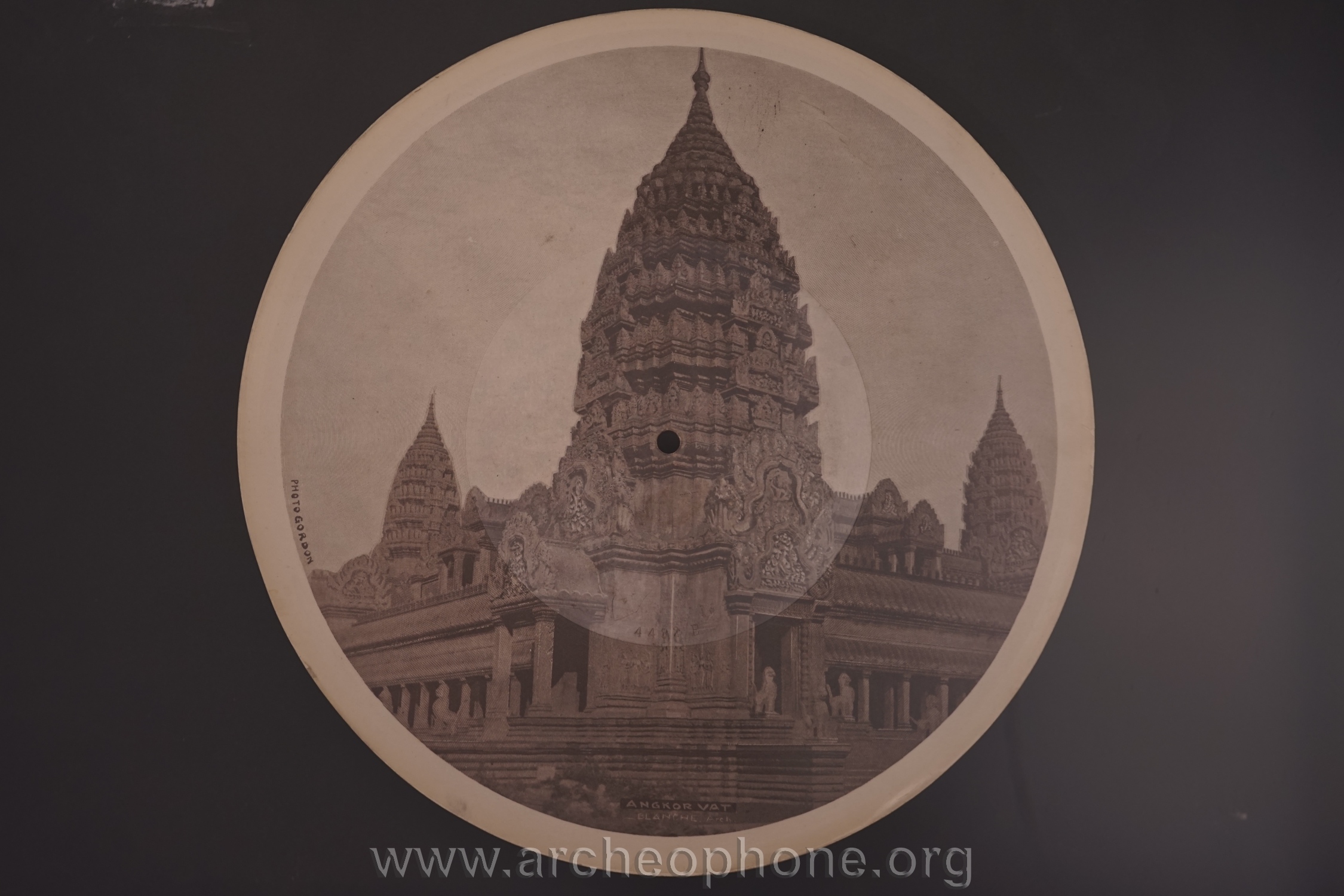 Photo du disque ou cylindre en question