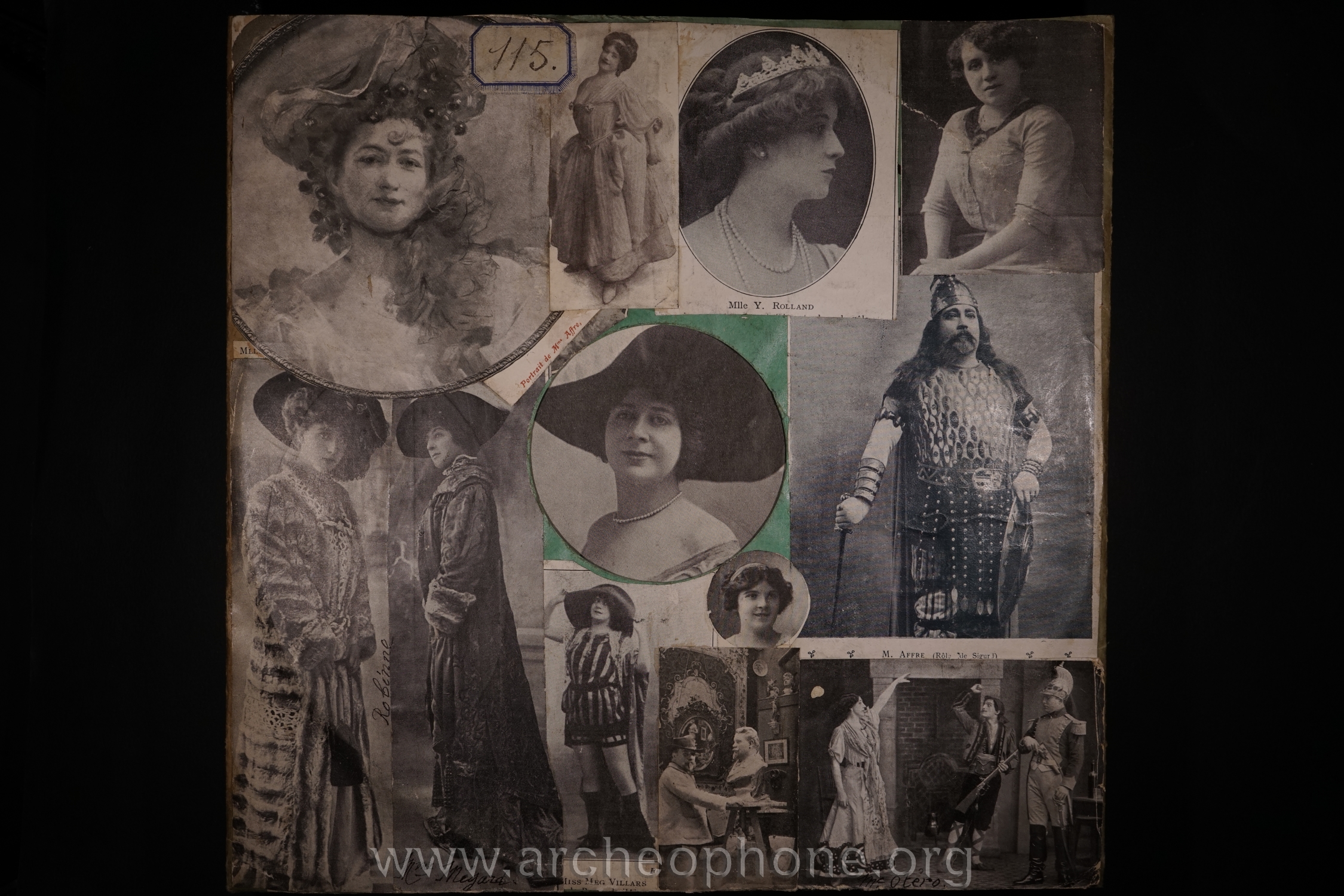 Photo du disque ou cylindre en question