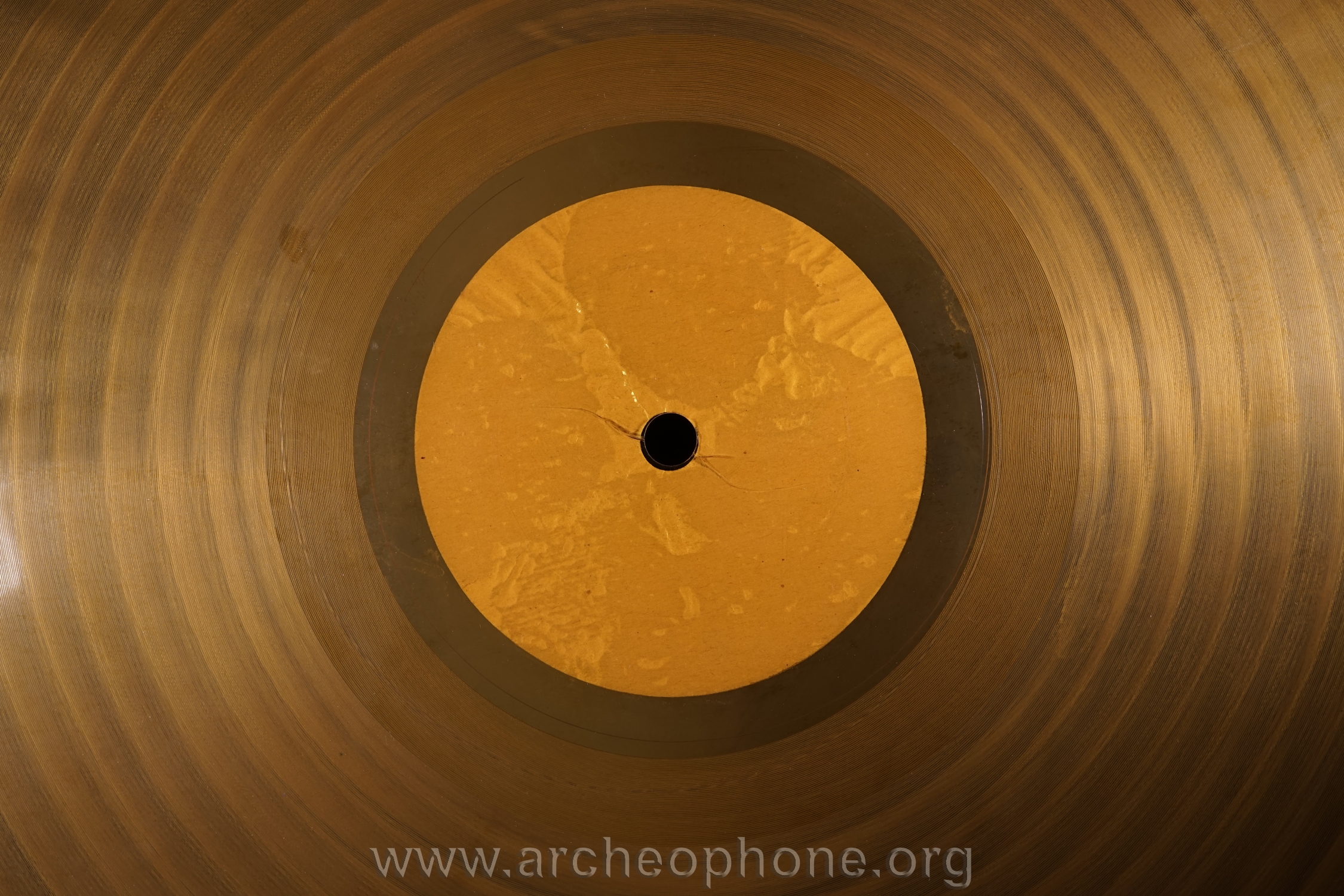 Photo du disque ou cylindre en question