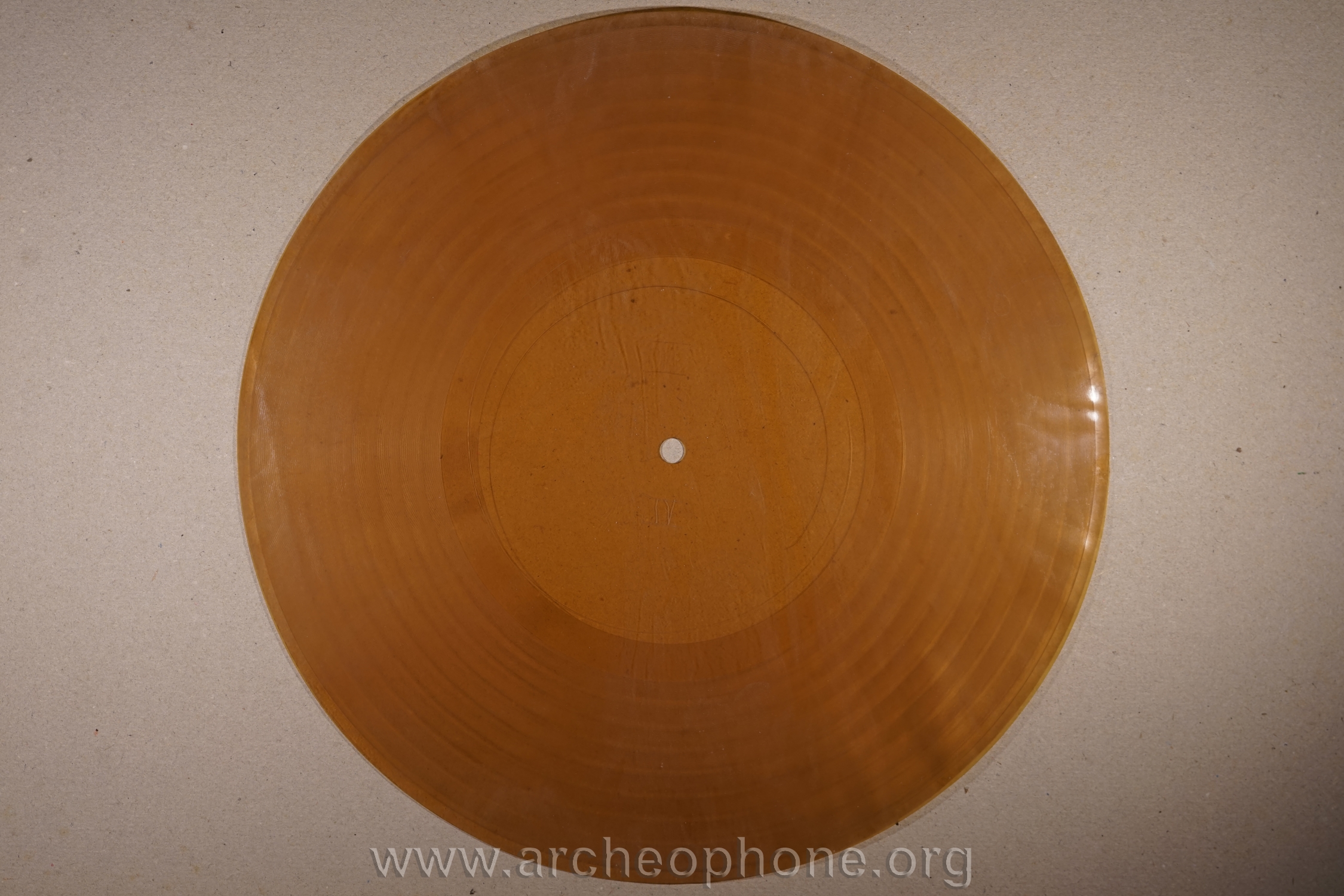 Photo du disque ou cylindre en question