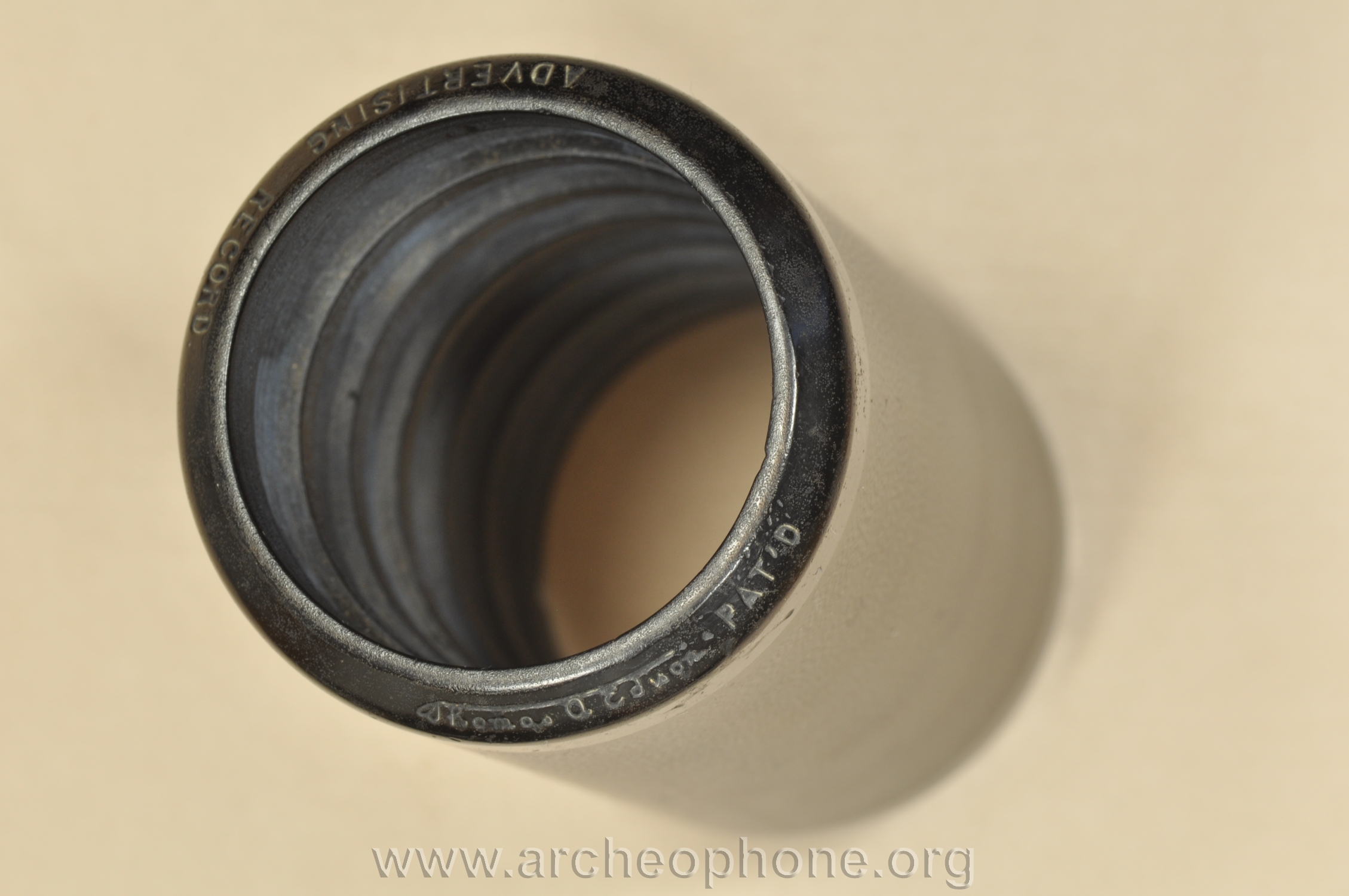 Photo du disque ou cylindre en question